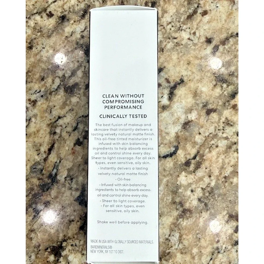 New BareMinerals Complexion Rescue Tinted Hydrating Gel Cream Cedar 1.18 Oz